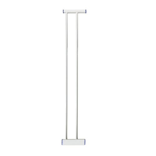 Extensión Puerta Seguridad Bebe Niños Metalica Escalera 10 Cm Blanco